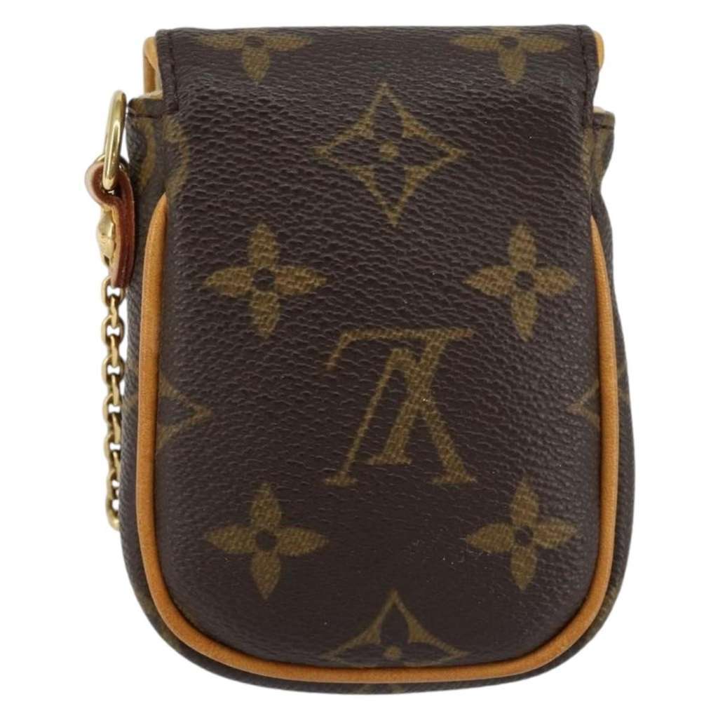 Louis Vuitton Cancun Pochette Brown Canvas Good condition - Back View