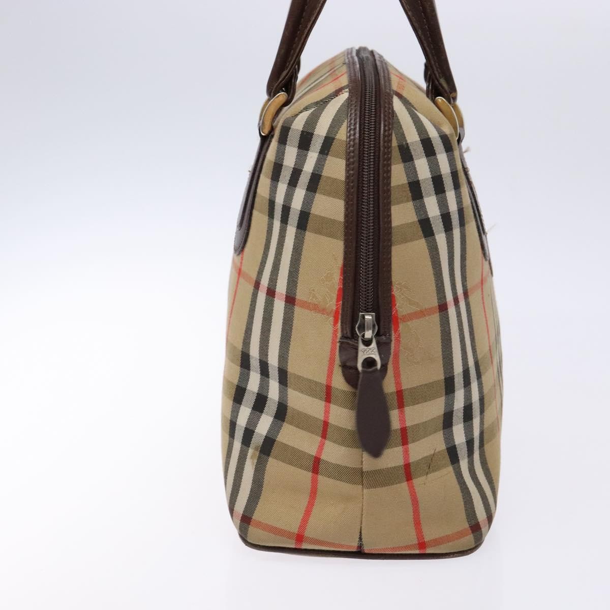 Burberry Nova Check Handbag Beige Canvas Good condition - Inside View