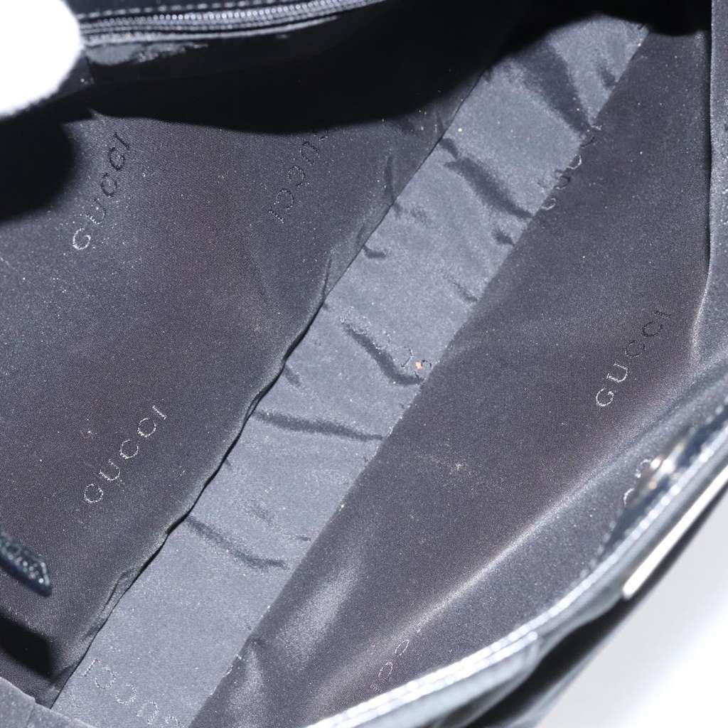 Gucci Vintage Shoulder Bag Black Good condition - Box View