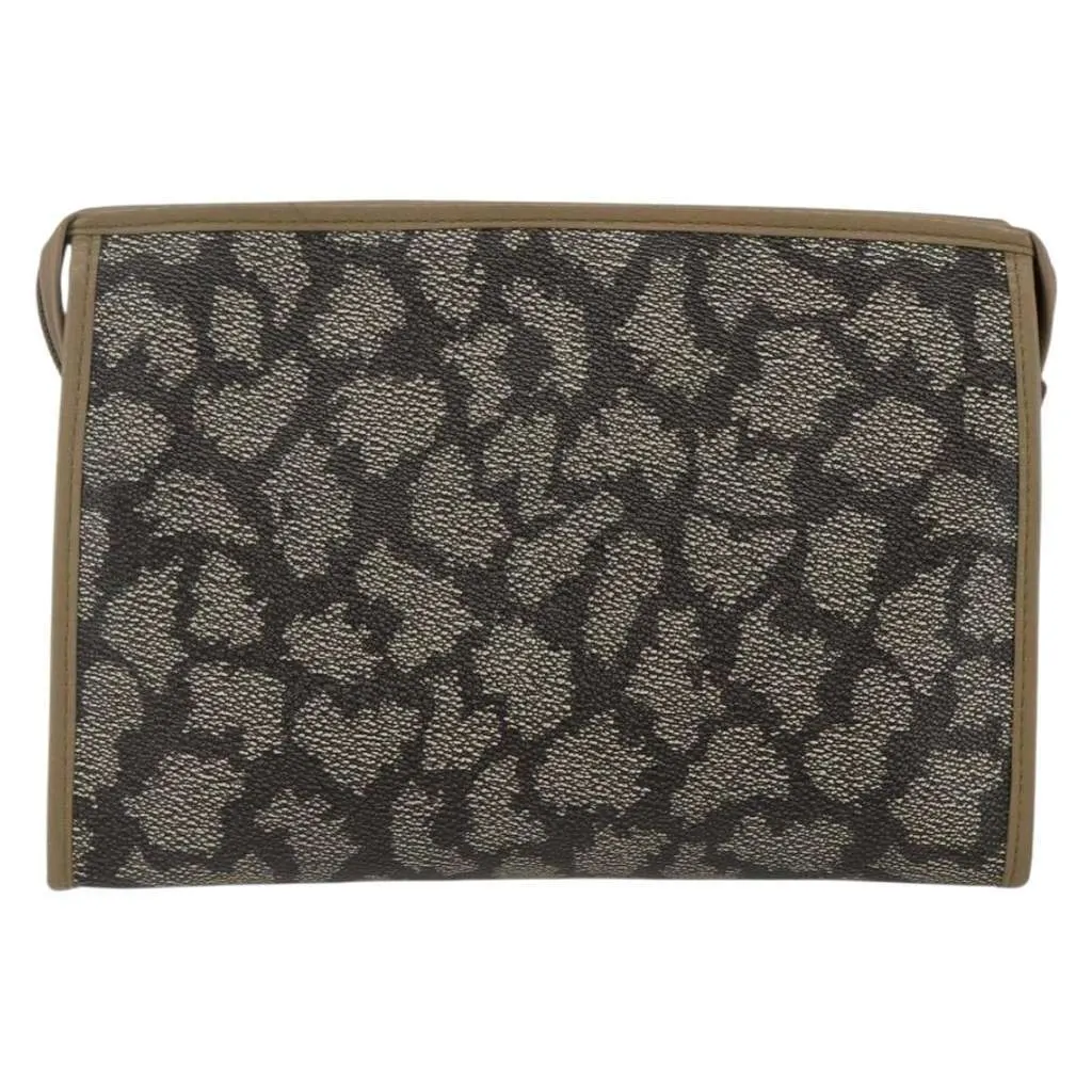 Saint Laurent Vintage Clutch Brown Good - Back View