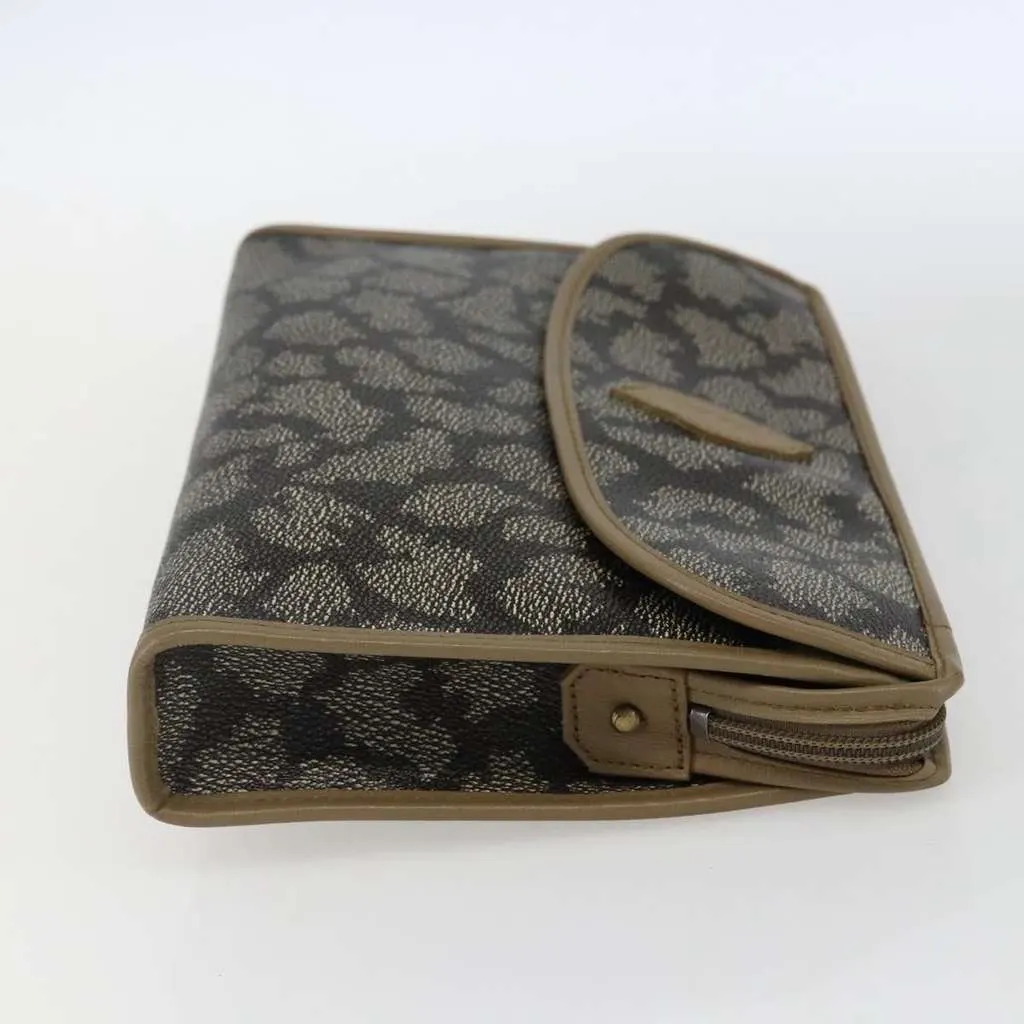 Saint Laurent Vintage Clutch Brown Good - Model View