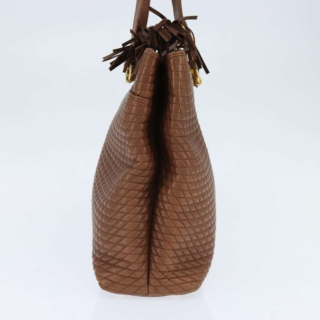 Bally Vintage Tote Bag Brown Leather Good condition - Inside View