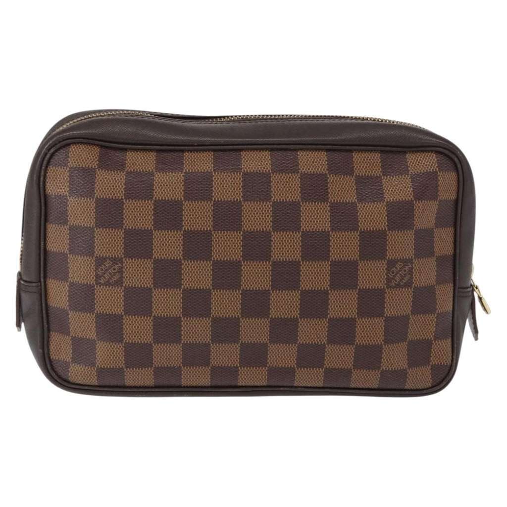 Louis Vuitton Trousse Toilette Brown Canvas Good condition - Back View