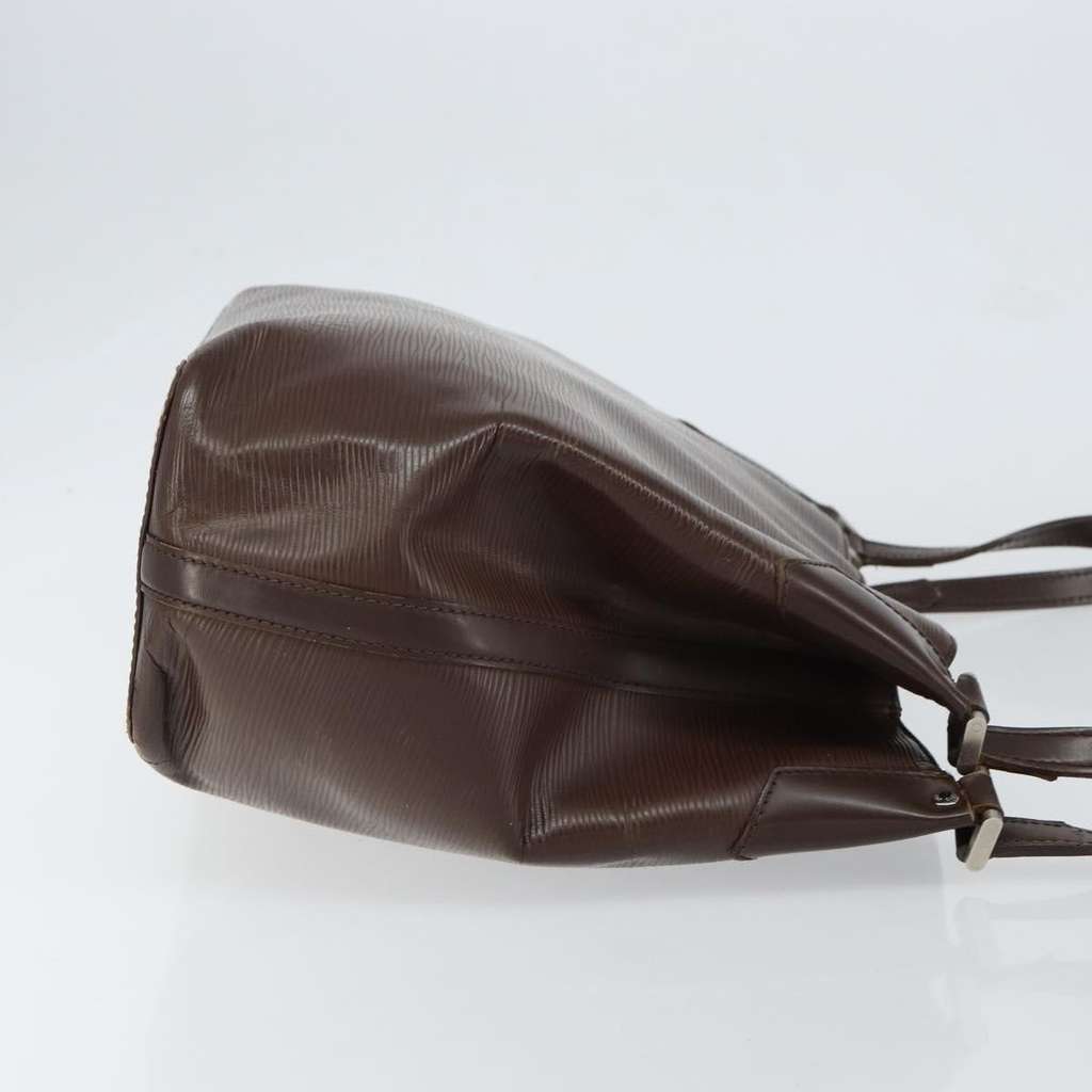 Louis Vuitton Mandara Handbag Brown Leather Good condition - Inside View