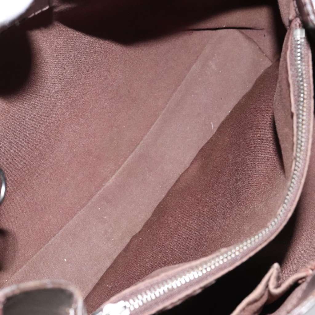 Louis Vuitton Mandara Handbag Brown Leather Good condition - Box View