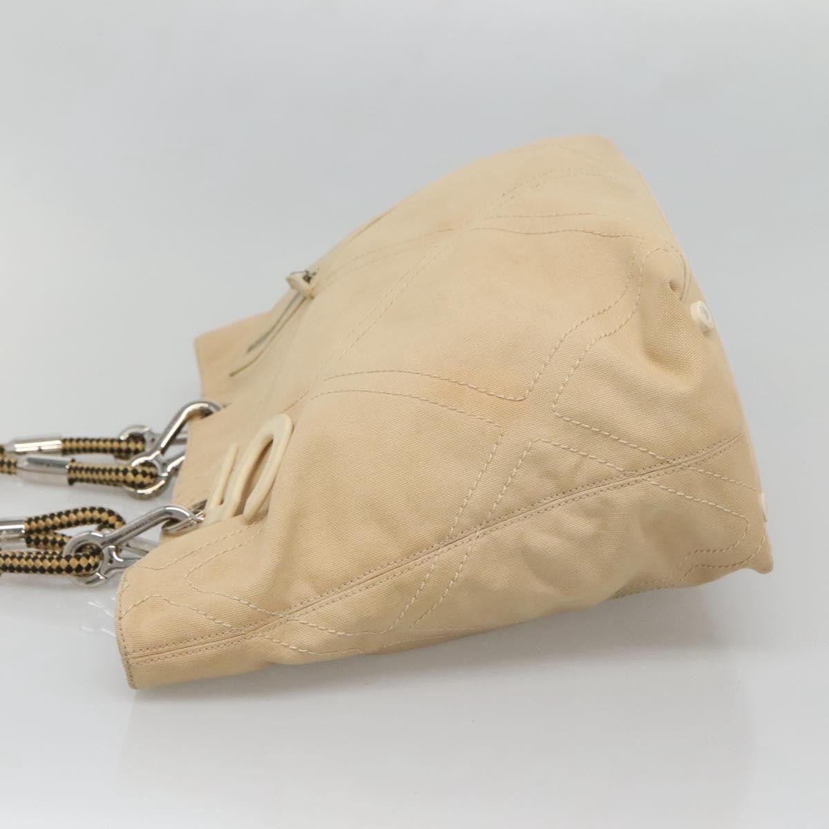 Chanel Vintage Cruise Line No.5 Tote Beige Canvas Good condition - Inside View