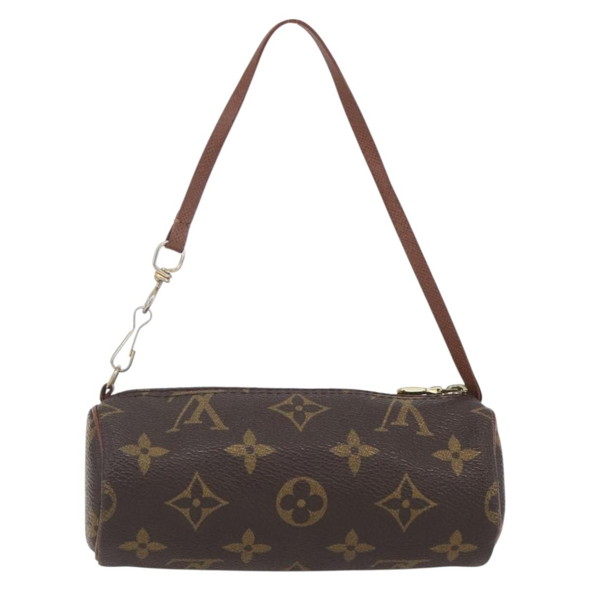 Louis Vuitton Papillon Pochette Brown Canvas Good condition - Back View