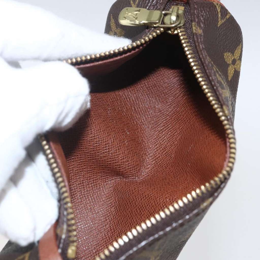 Louis Vuitton Papillon Pochette Brown Canvas Good condition - Box View