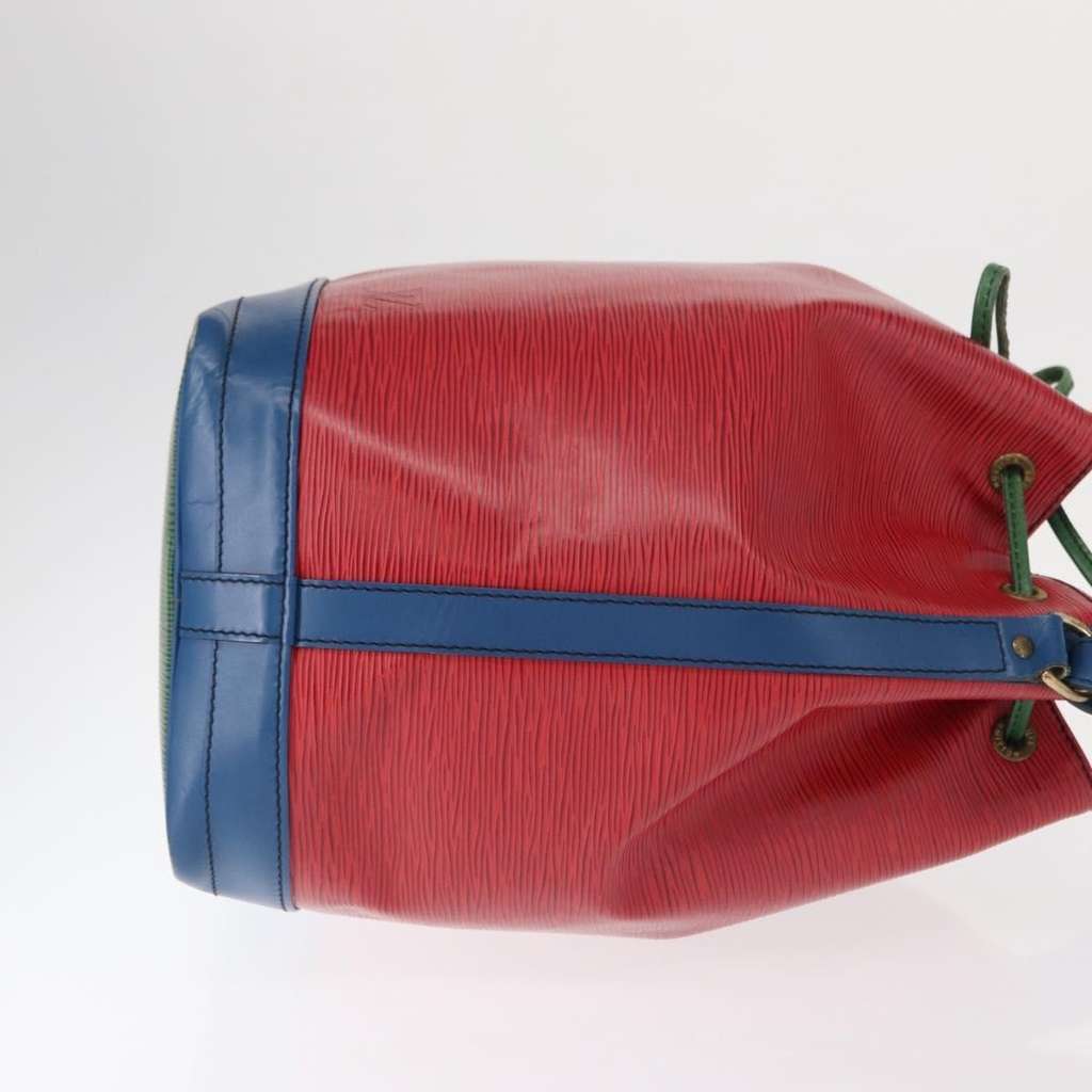 Louis Vuitton Tricolor Noe Handbag Red Leather Good condition - Inside View