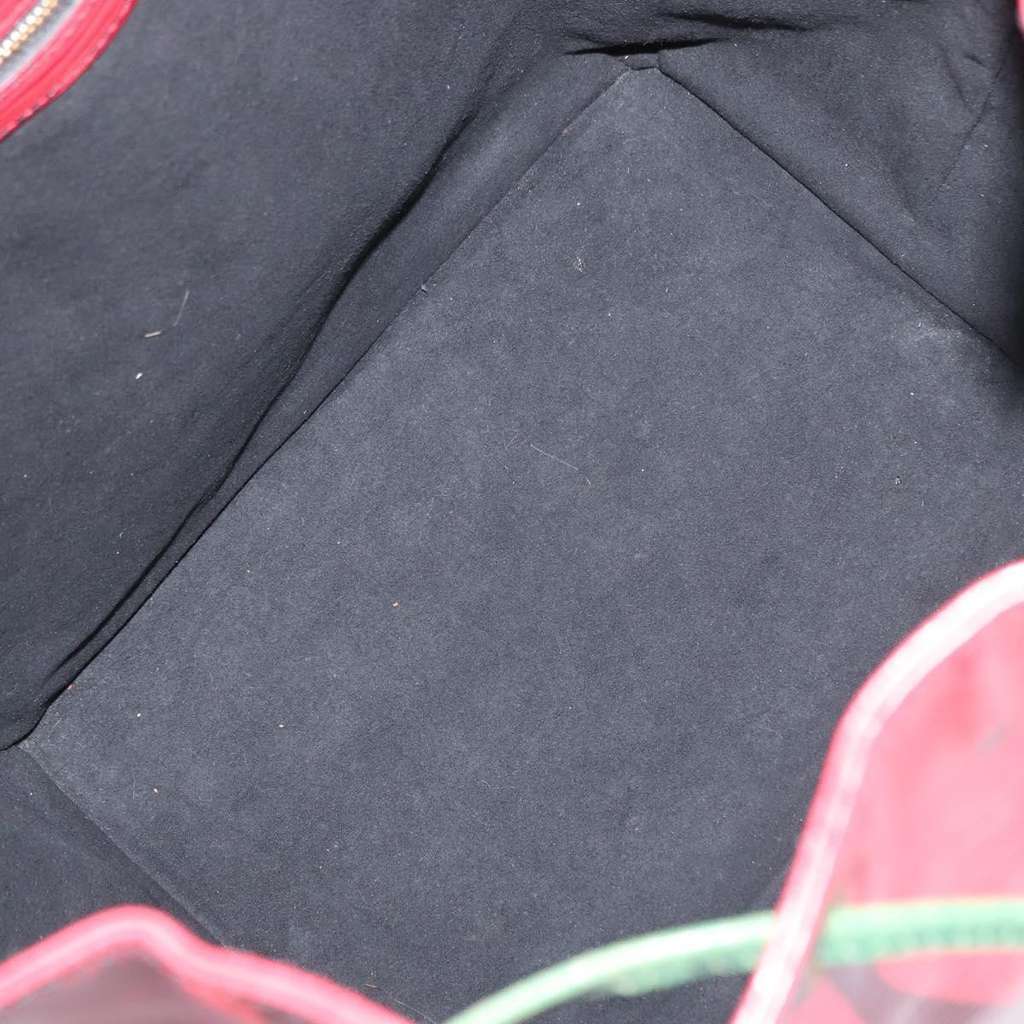 Louis Vuitton Tricolor Noe Handbag Red Leather Good condition - Box View