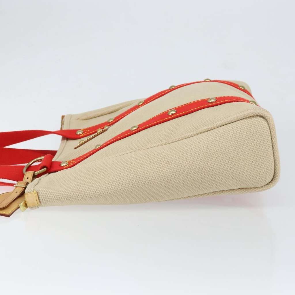 Louis Vuitton Antigua Tote Beige Canvas Good condition - Model View