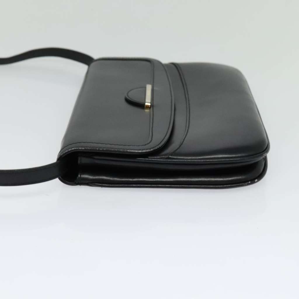 Bally Vintage Shoulder Bag Black Leather Good condition - Inside View