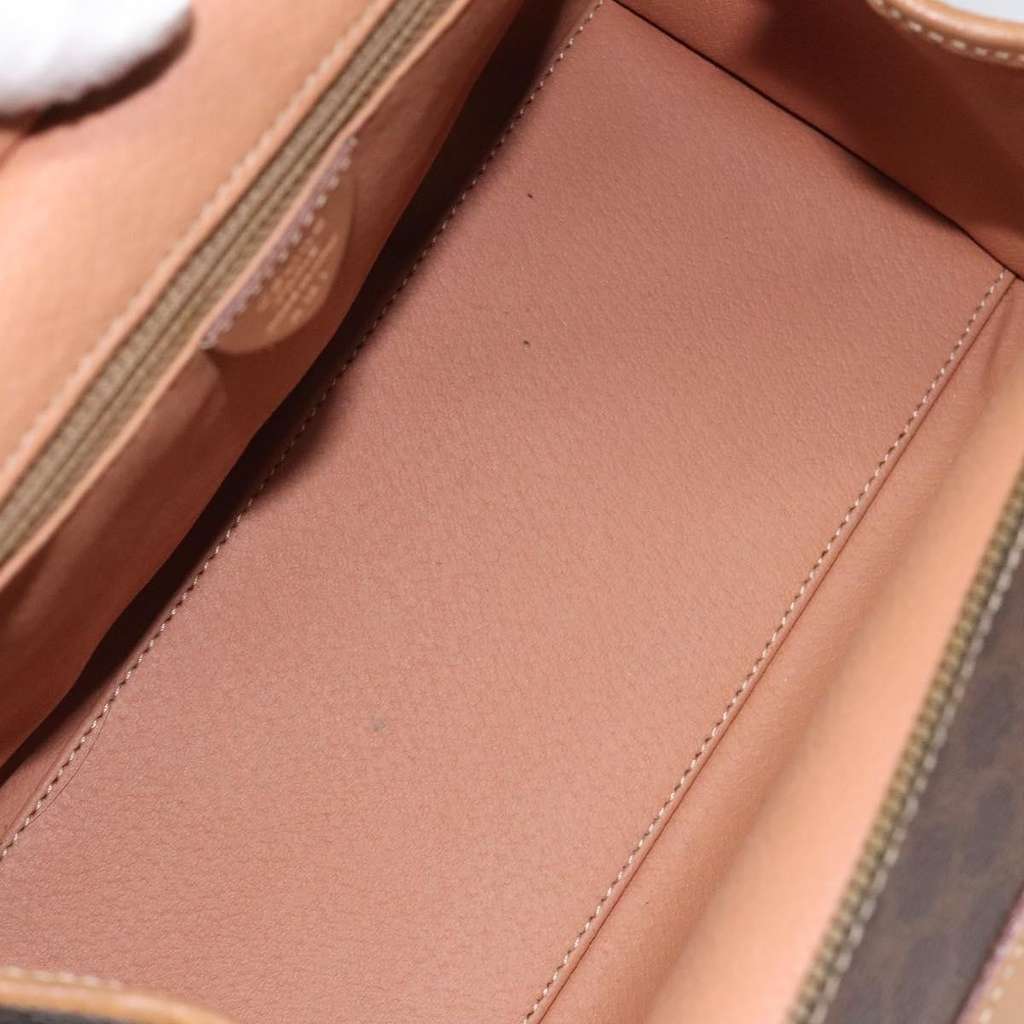 Celine Macadam Handbag Brown Canvas Good condition - Box View