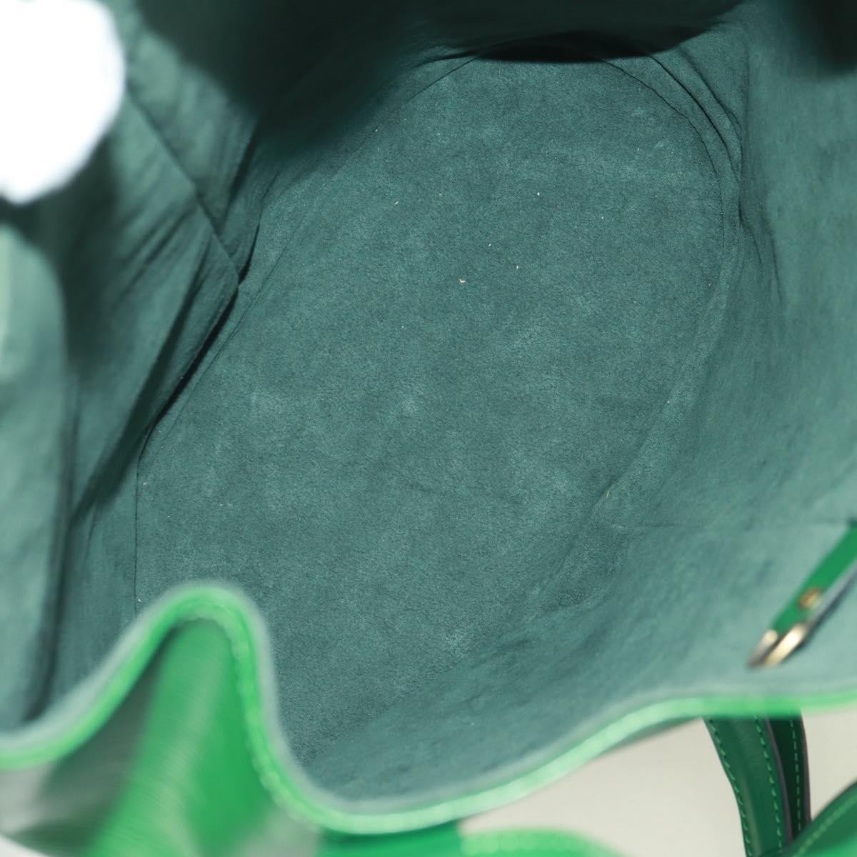 Louis Vuitton Randonnee Backpack Green Leather Good condition - Box View