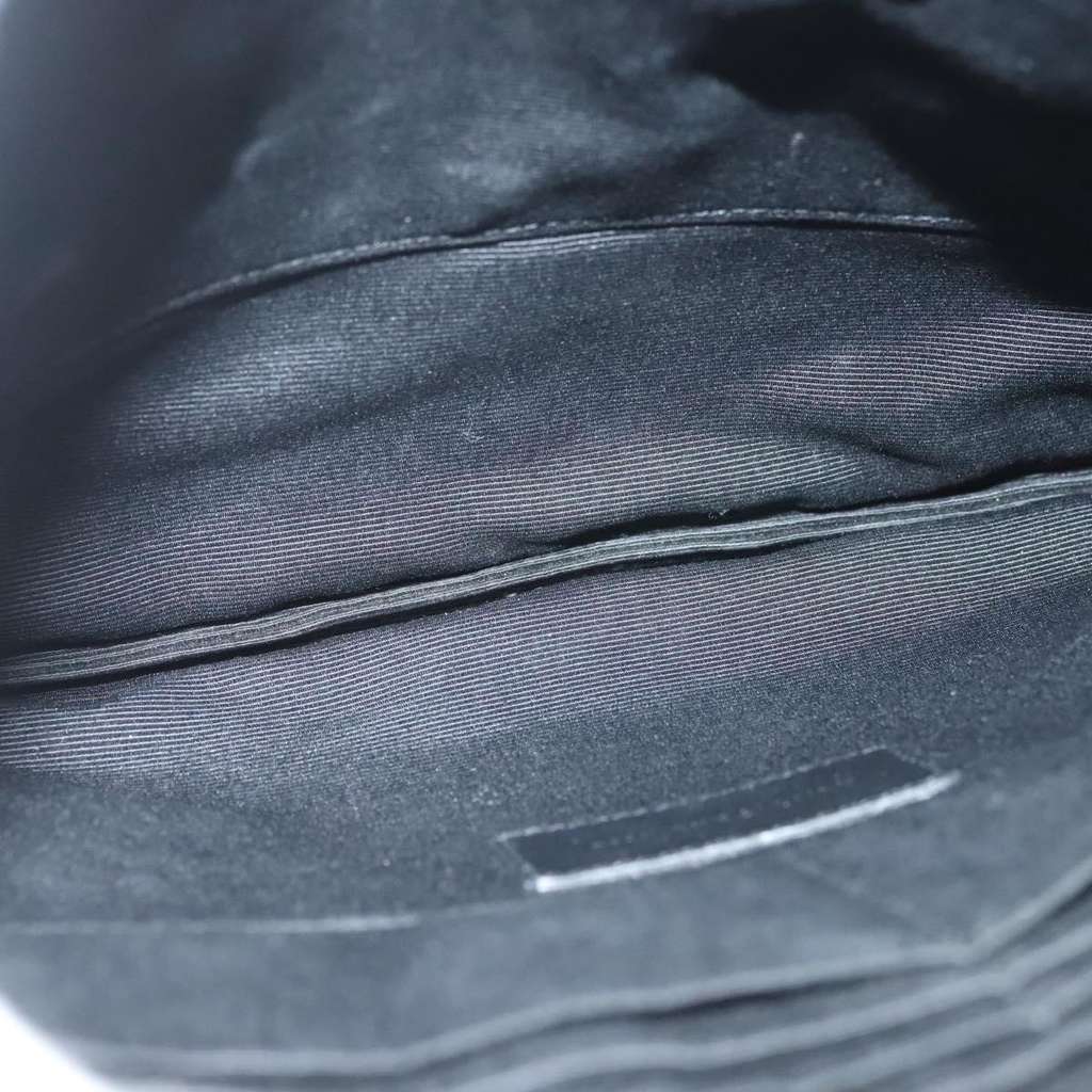 Saint Laurent Stars Zip Pouch Black Leather Good condition - Box View