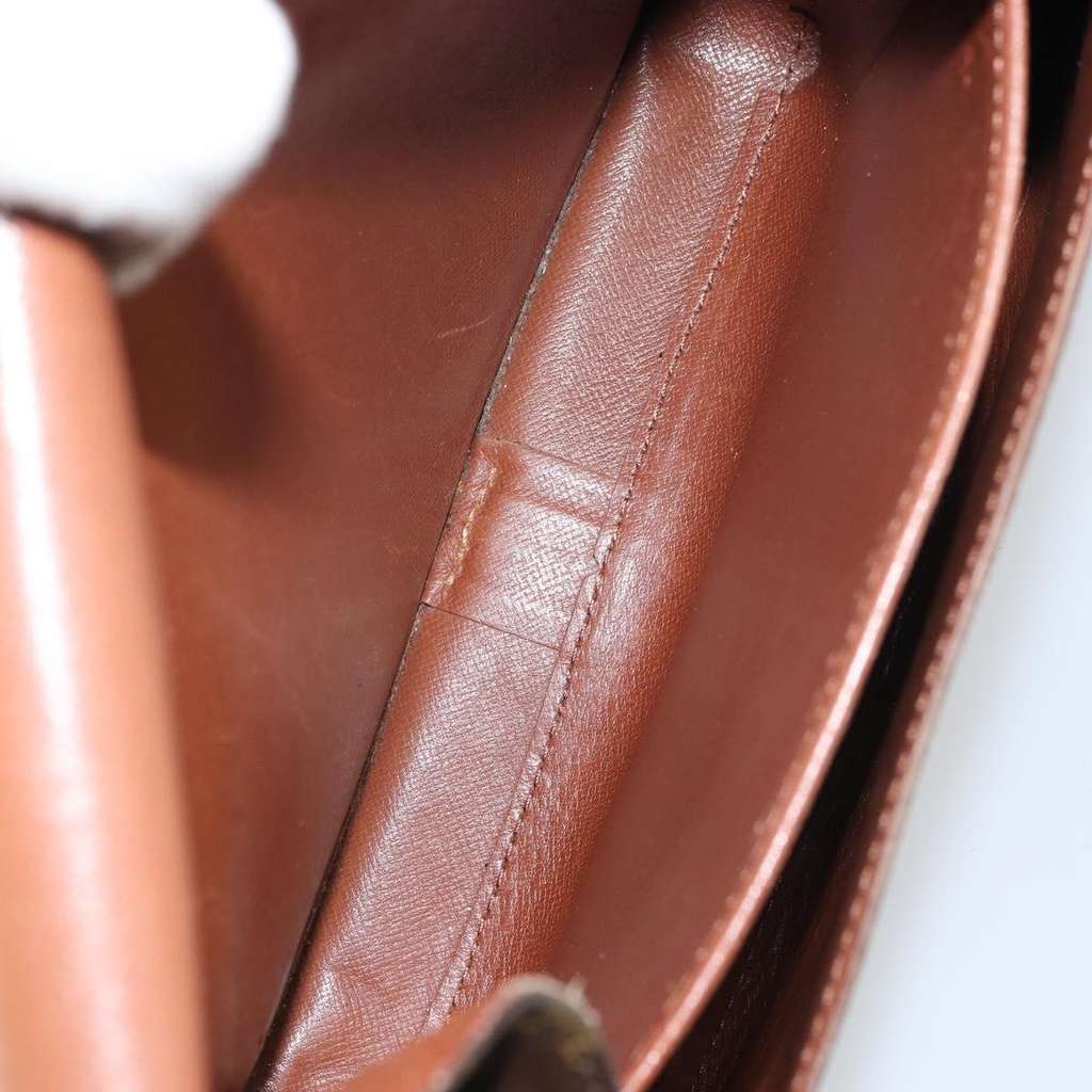 Louis Vuitton Cartouchiere Handbag Brown Canvas Good condition - Box View