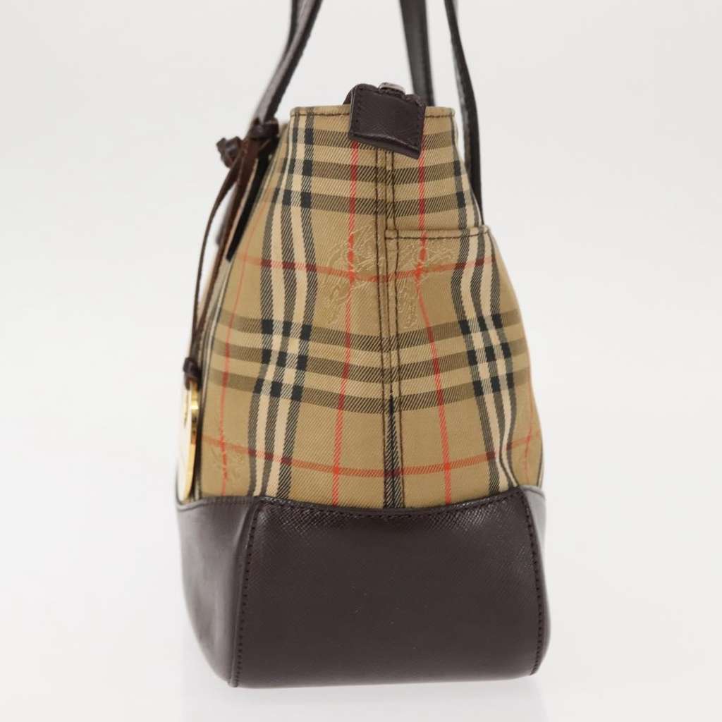 Burberry Nova Check Tote Beige Canvas Good condition - Inside View
