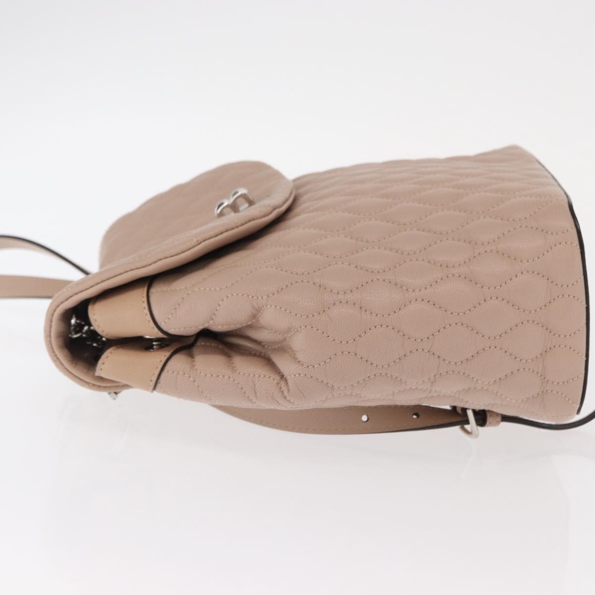 Bally Vintage Backpack Pink Leather Good condition - Model View