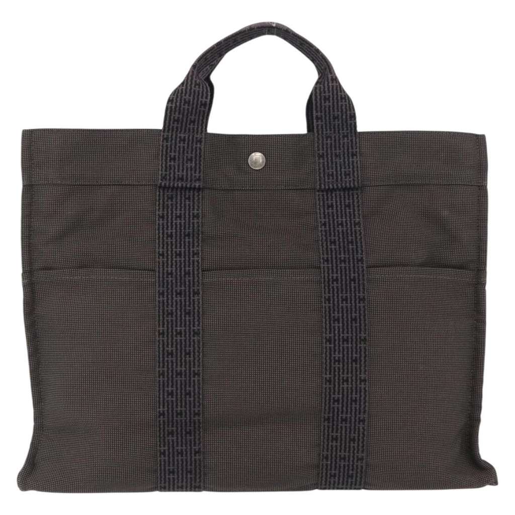 Hermès Fourre-tout Herline Other Canvas Good condition - Back View