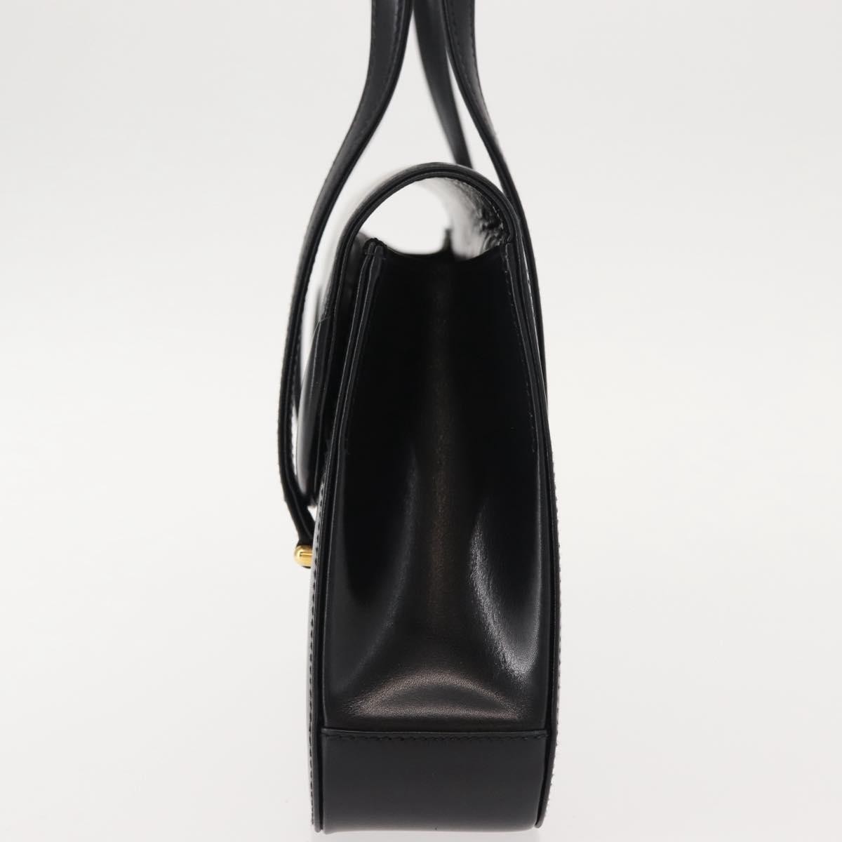 Gucci Vintage Handbag Black Leather Good condition - Inside View