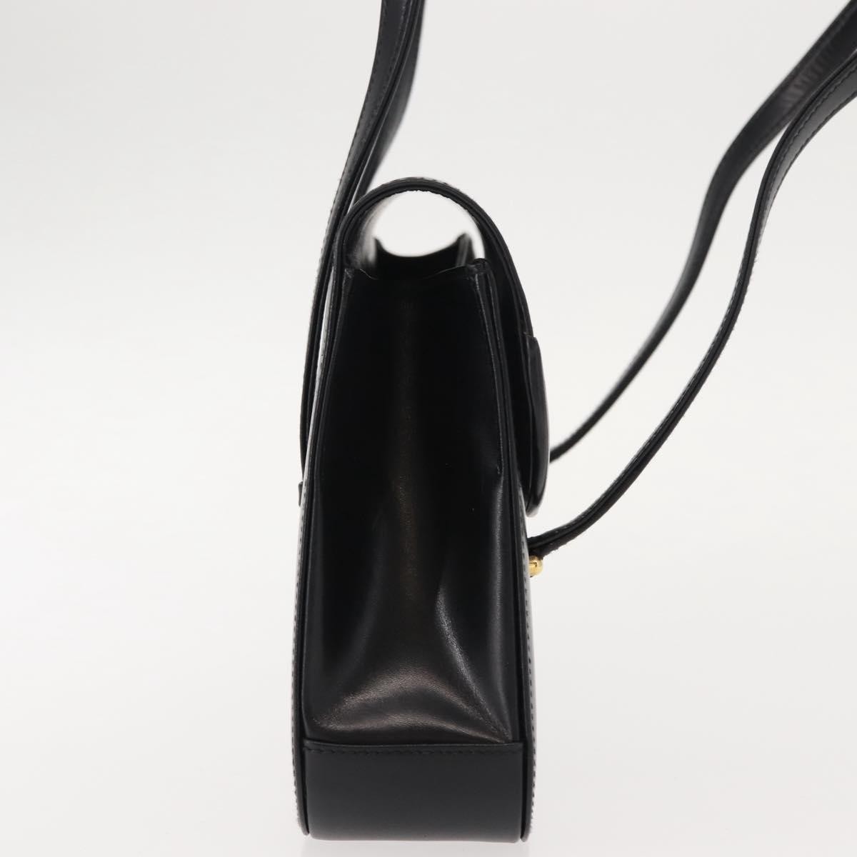 Gucci Vintage Handbag Black Leather Good condition - Model View