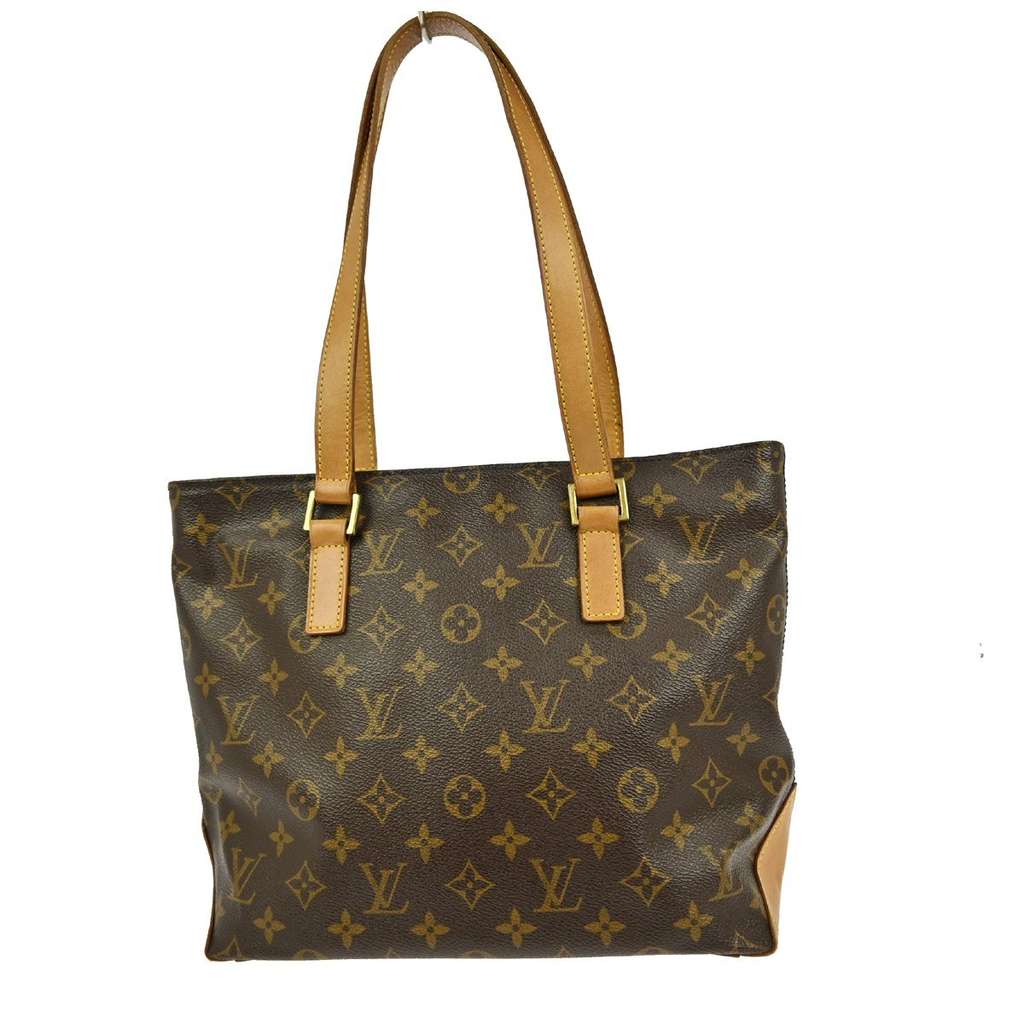 Louis Vuitton Cabas Piano Brown Canvas Good condition - Back View