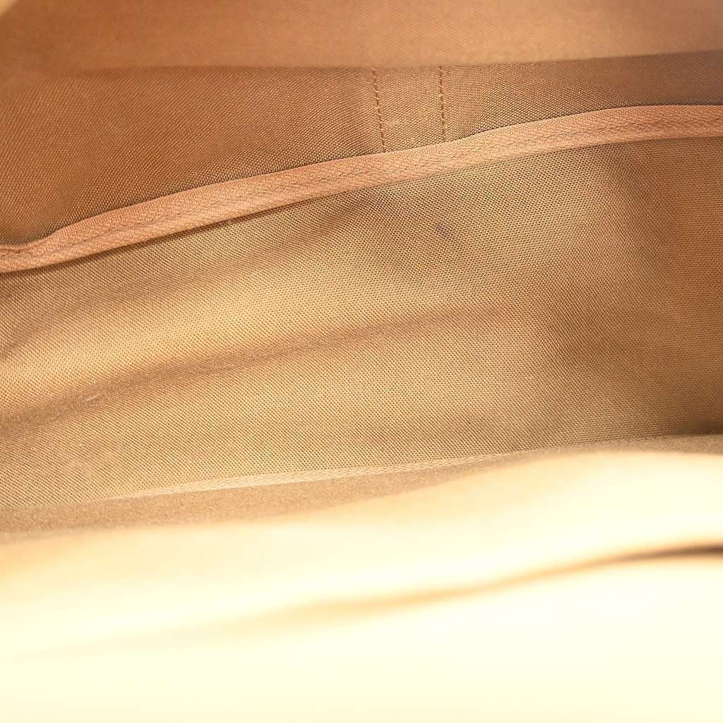 Louis Vuitton Saumur Handbag Brown Canvas Good condition - Inside View