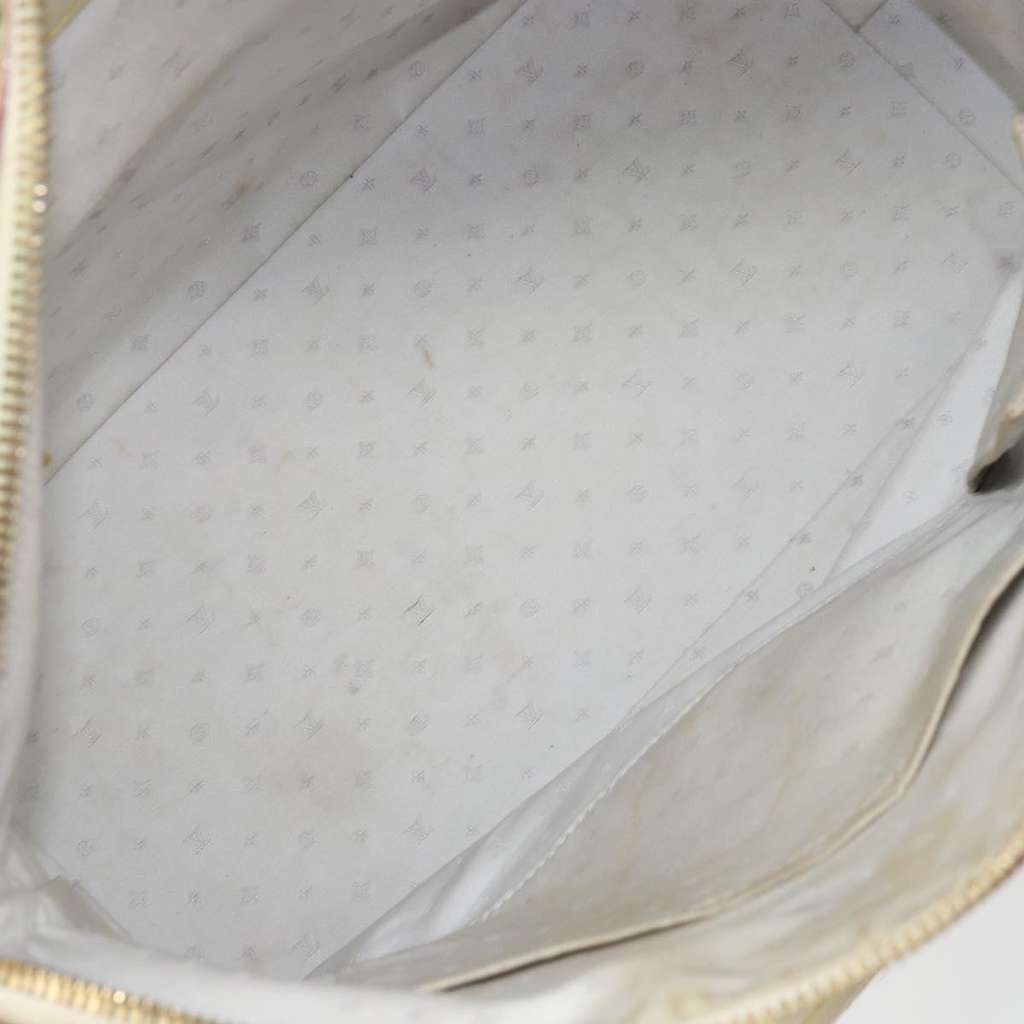 Louis Vuitton Suhali Lockit Handbag White Leather Fair condition - Box View
