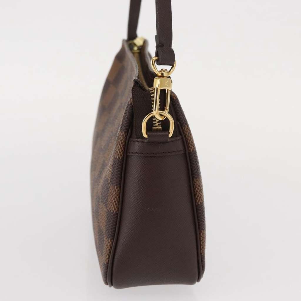 Louis Vuitton Trousse Make Up Bag Brown Canvas Good condition - Inside View