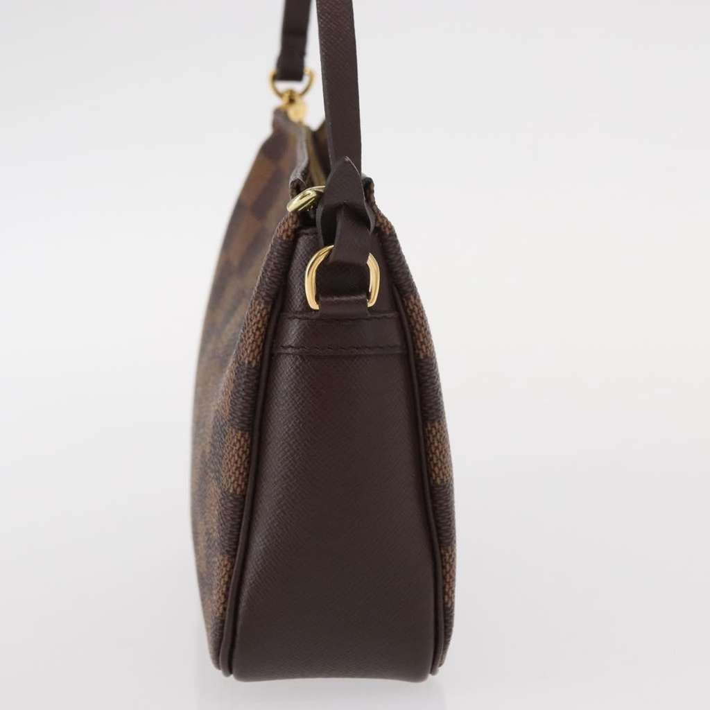 Louis Vuitton Trousse Make Up Bag Brown Canvas Good condition - Model View