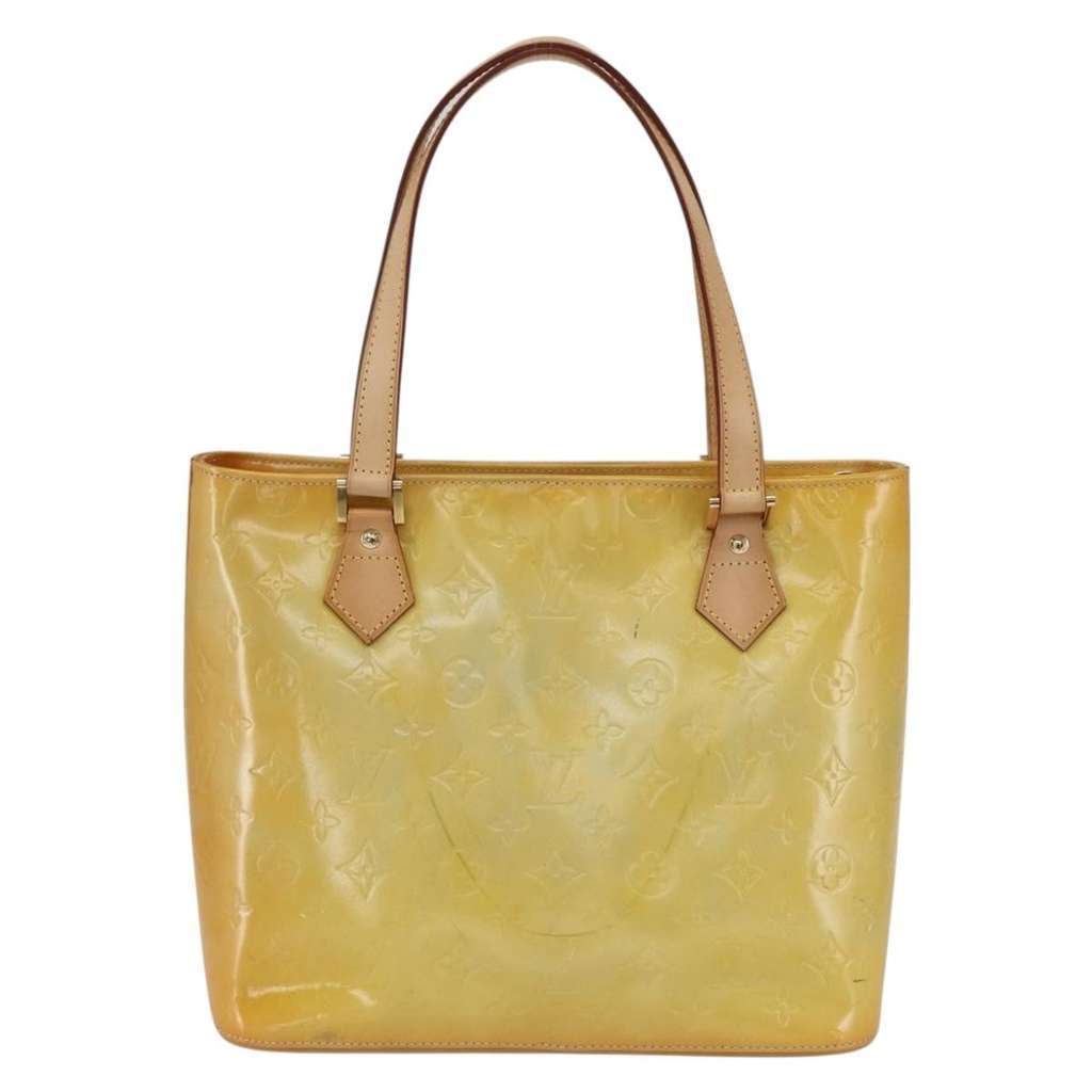 Louis Vuitton Houston Handbag Yellow Good condition - Back View
