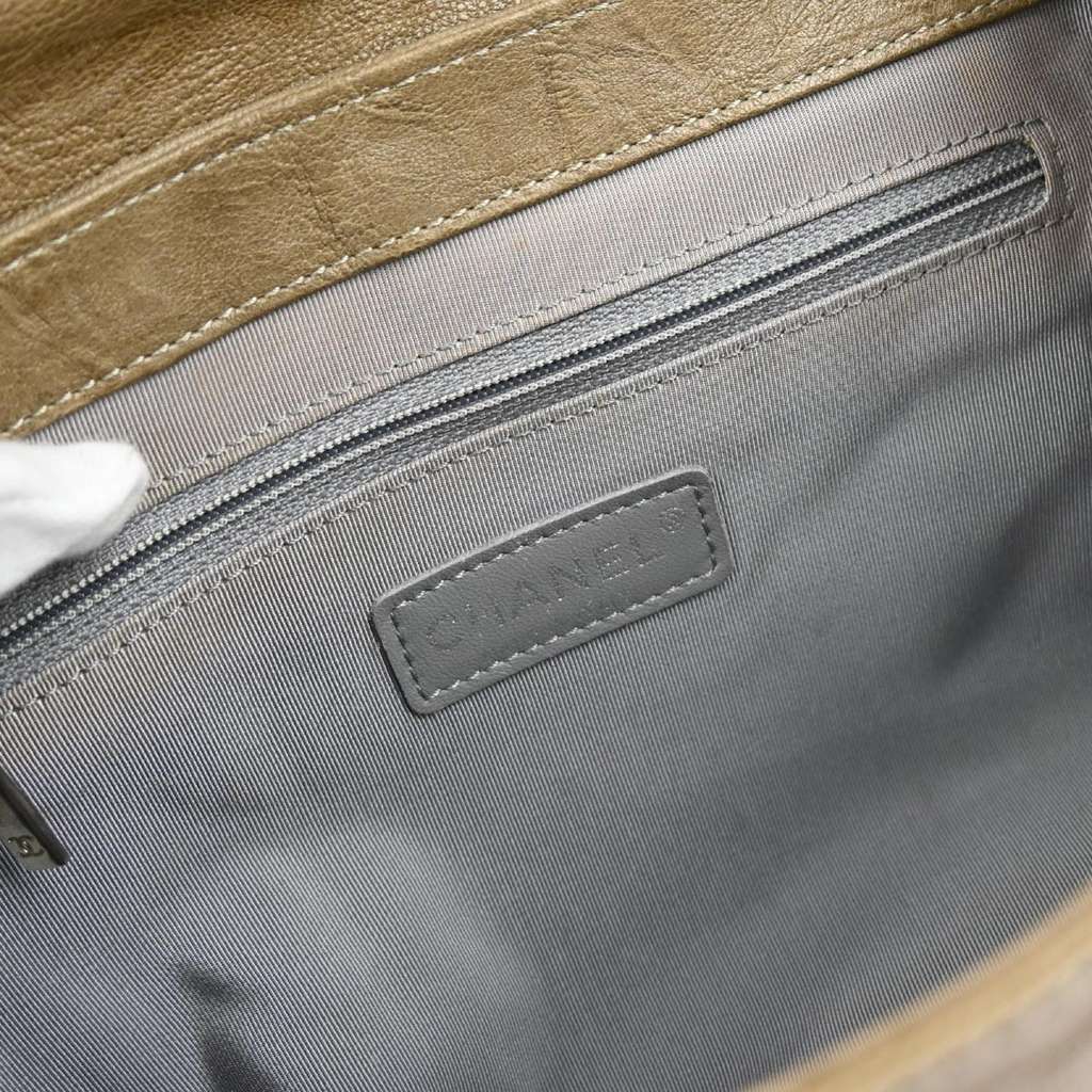 Chanel Chain Around Flap Bag Brown Good condition - Model View