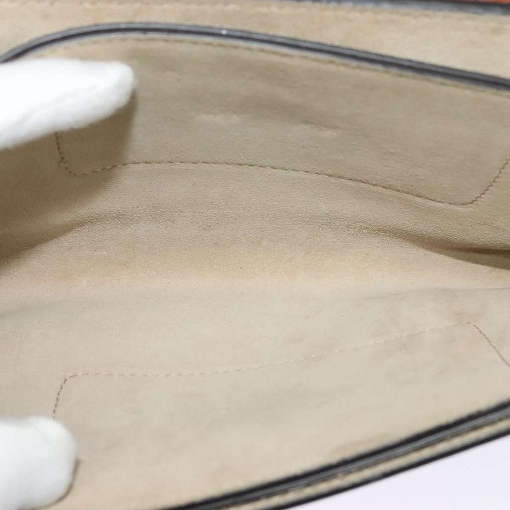 Chloe Faye Shoulder Bag Orange Leather Good condition - Box View