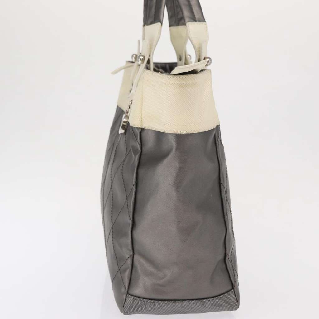 Chanel Biarritz Tote Silver Good condition - Inside View