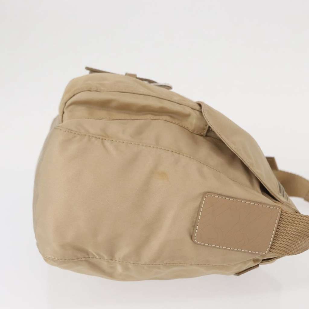 Prada Buckle Messenger Bag Beige Good condition - Inside View