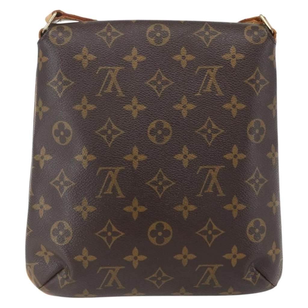Louis Vuitton Musette Salsa Handbag Brown Canvas Good condition - Back View
