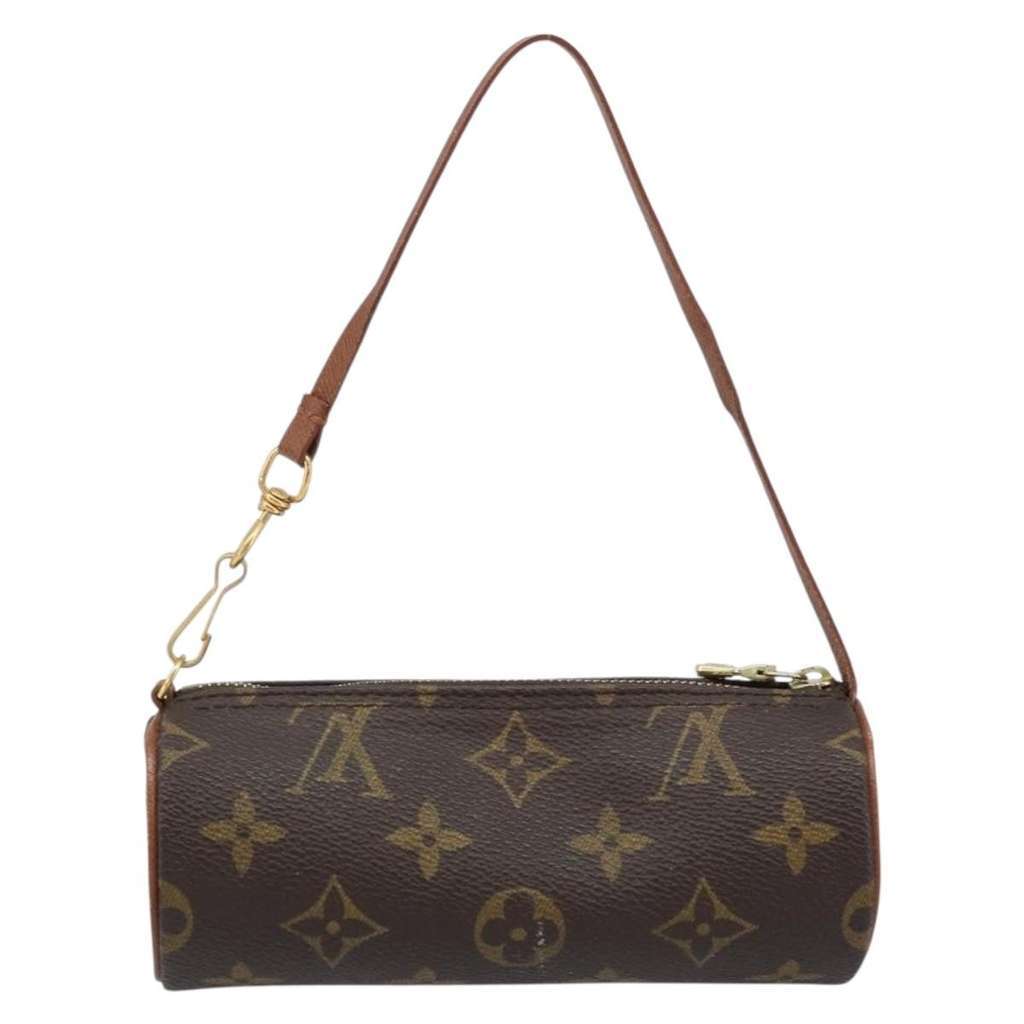 Louis Vuitton Papillon Pochette Brown Canvas Good condition - Back View