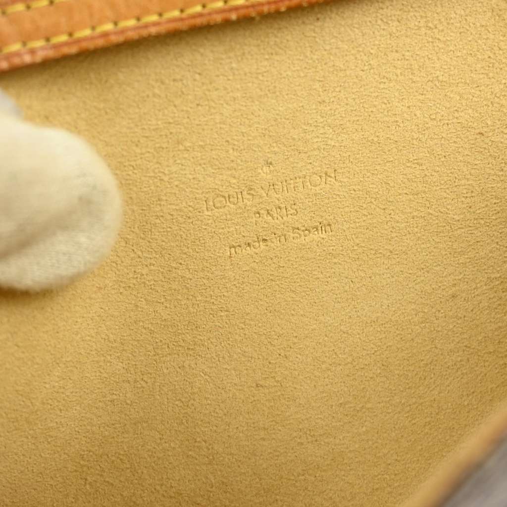 Louis Vuitton Twin Handbag Brown Canvas Fair condition - Model View