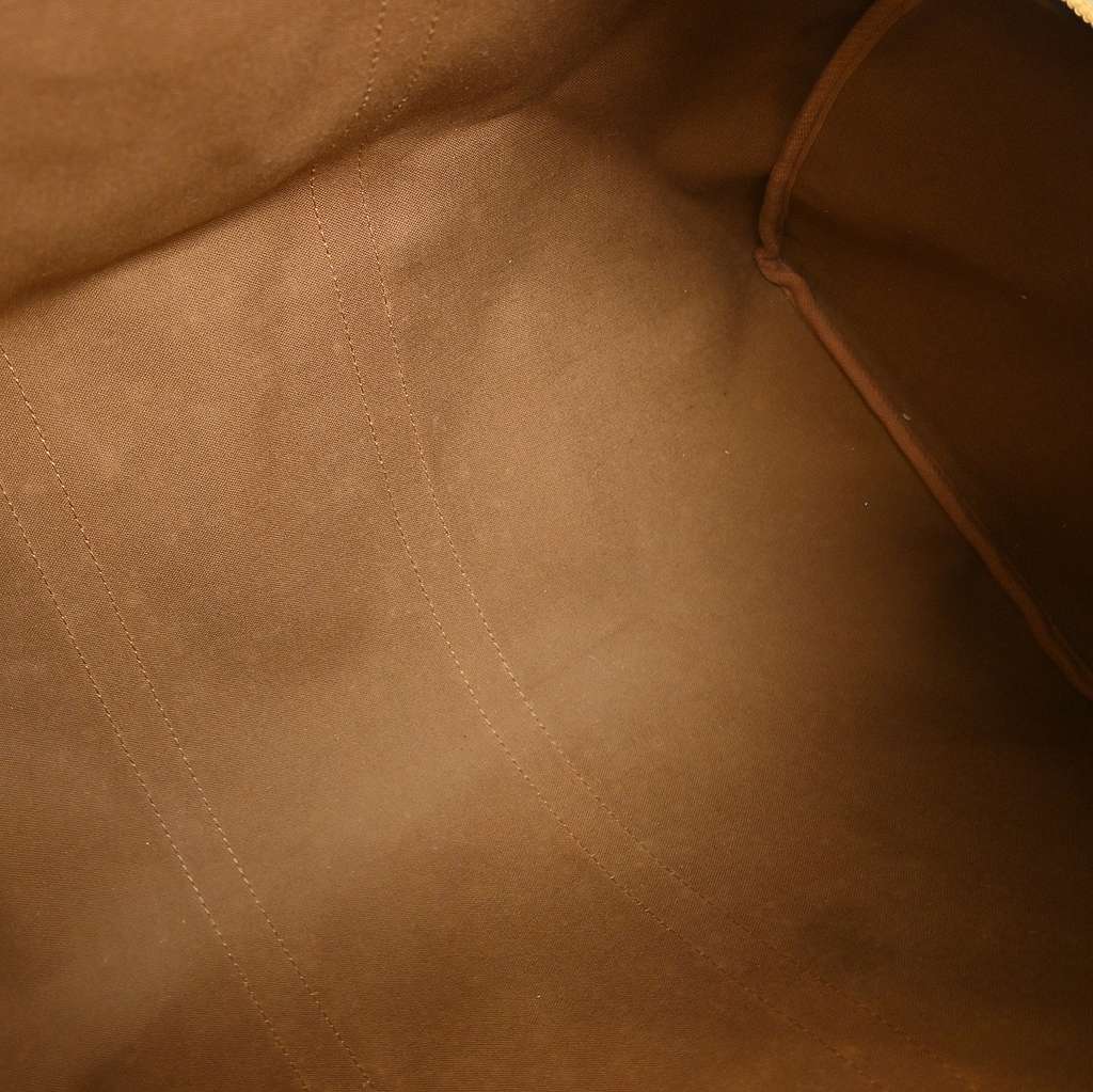 Louis Vuitton Keepall Bag Brown Canvas Fair condition - Inside View