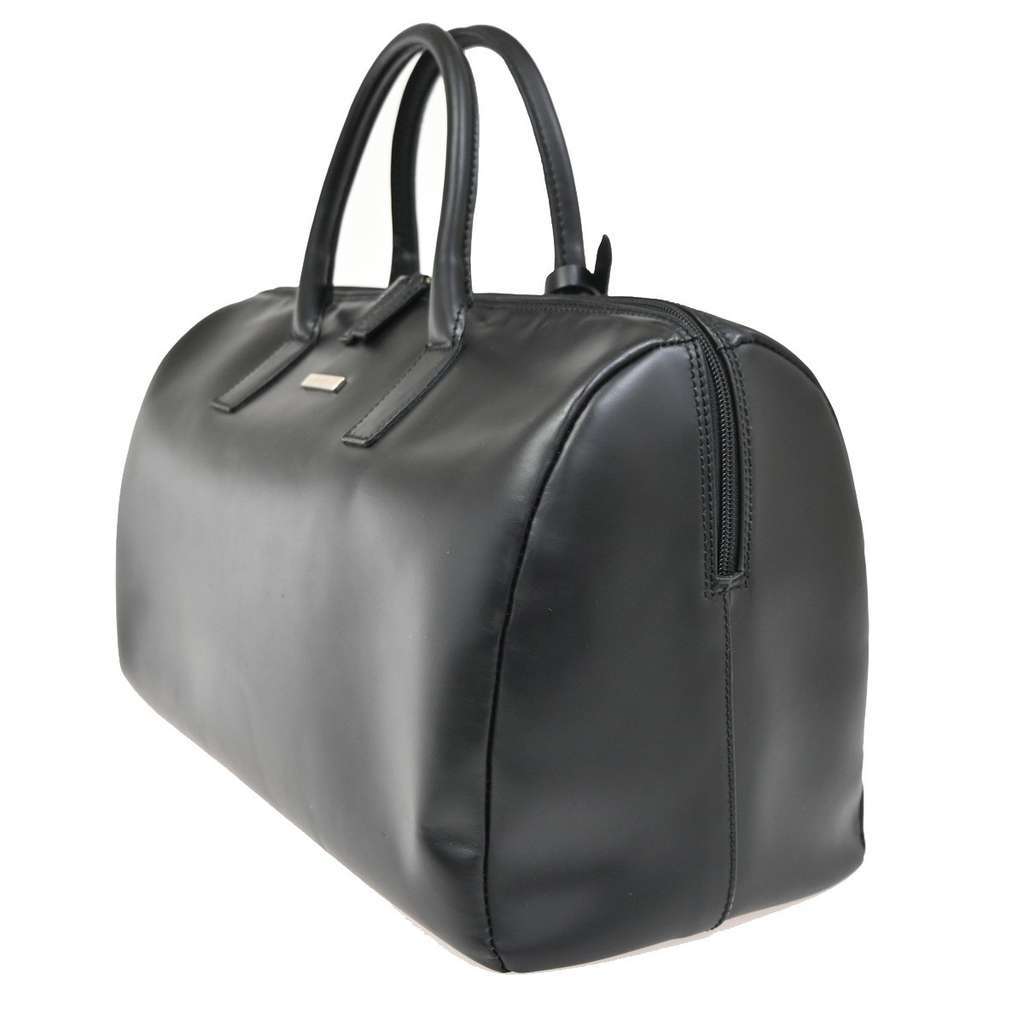 Gucci Vintage Boston Bag Black Leather Good condition - Inside View