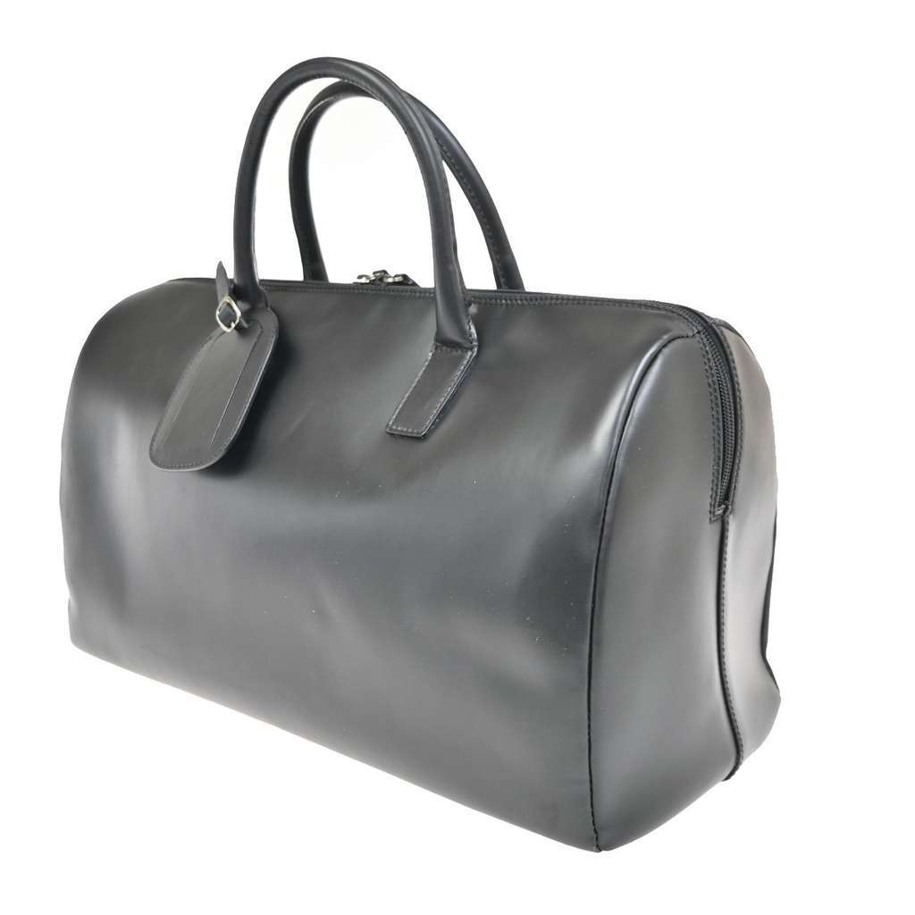 Gucci Vintage Boston Bag Black Leather Good condition - Model View