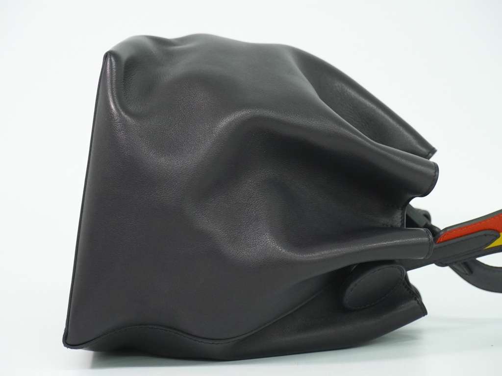 Hermès Licol Bag Black Leather Good condition - Inside View