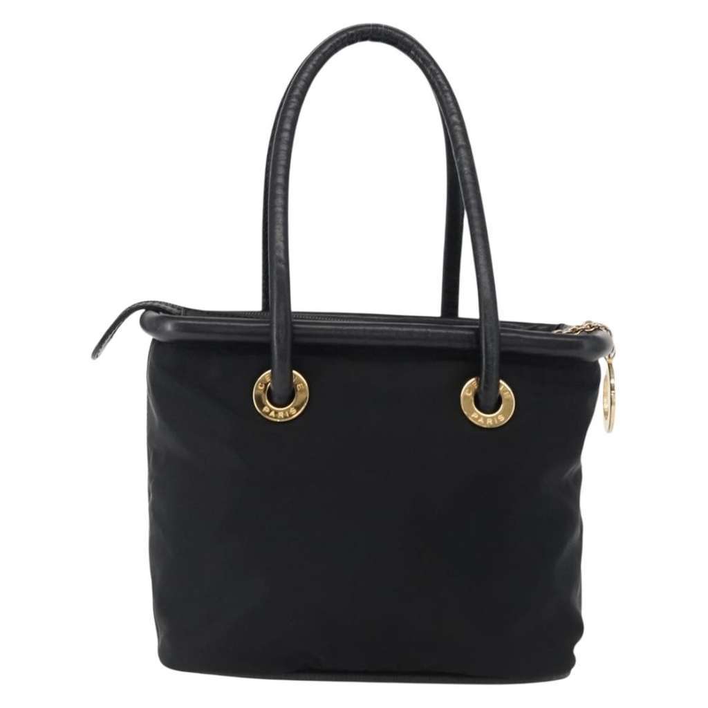 Celine Circle Logo Handbag Black Good condition - Back View