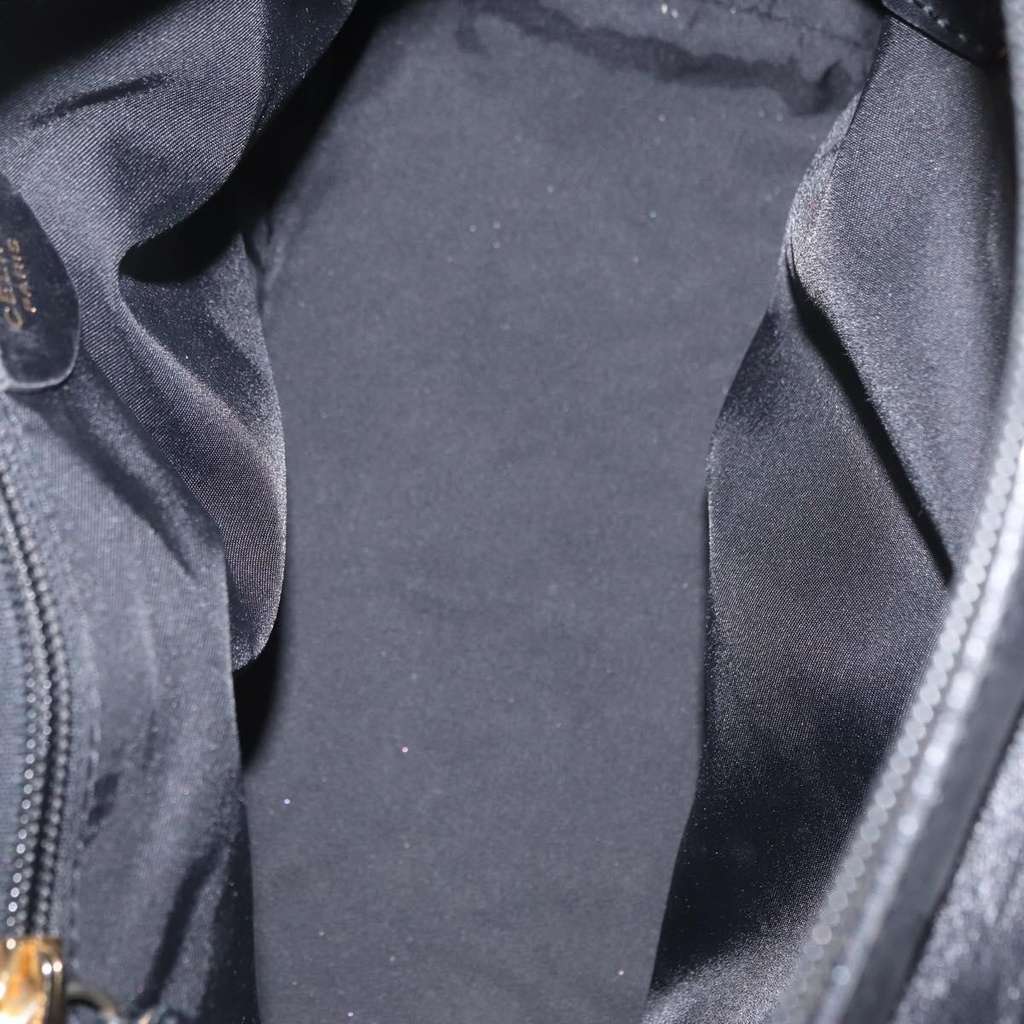 Celine Circle Logo Handbag Black Good condition - Box View