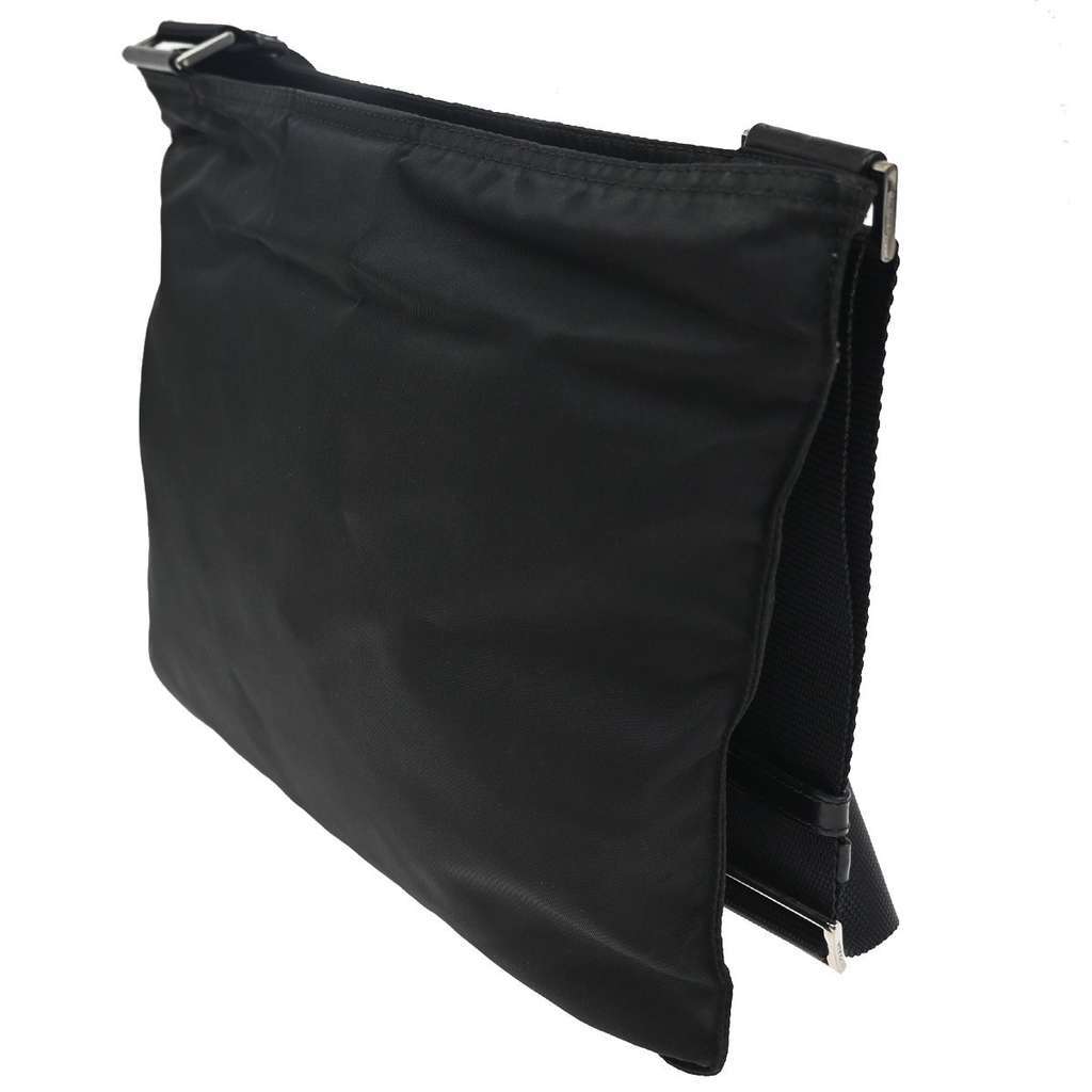 Prada Front Pocket Messenger Bag Black Good condition - Model View