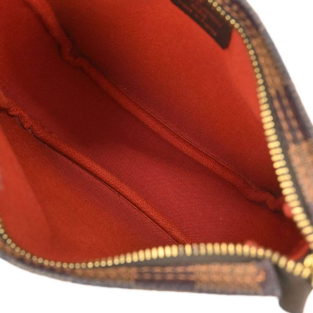 Louis Vuitton Trousse Make Up Bag Brown Canvas Good condition - Inside View