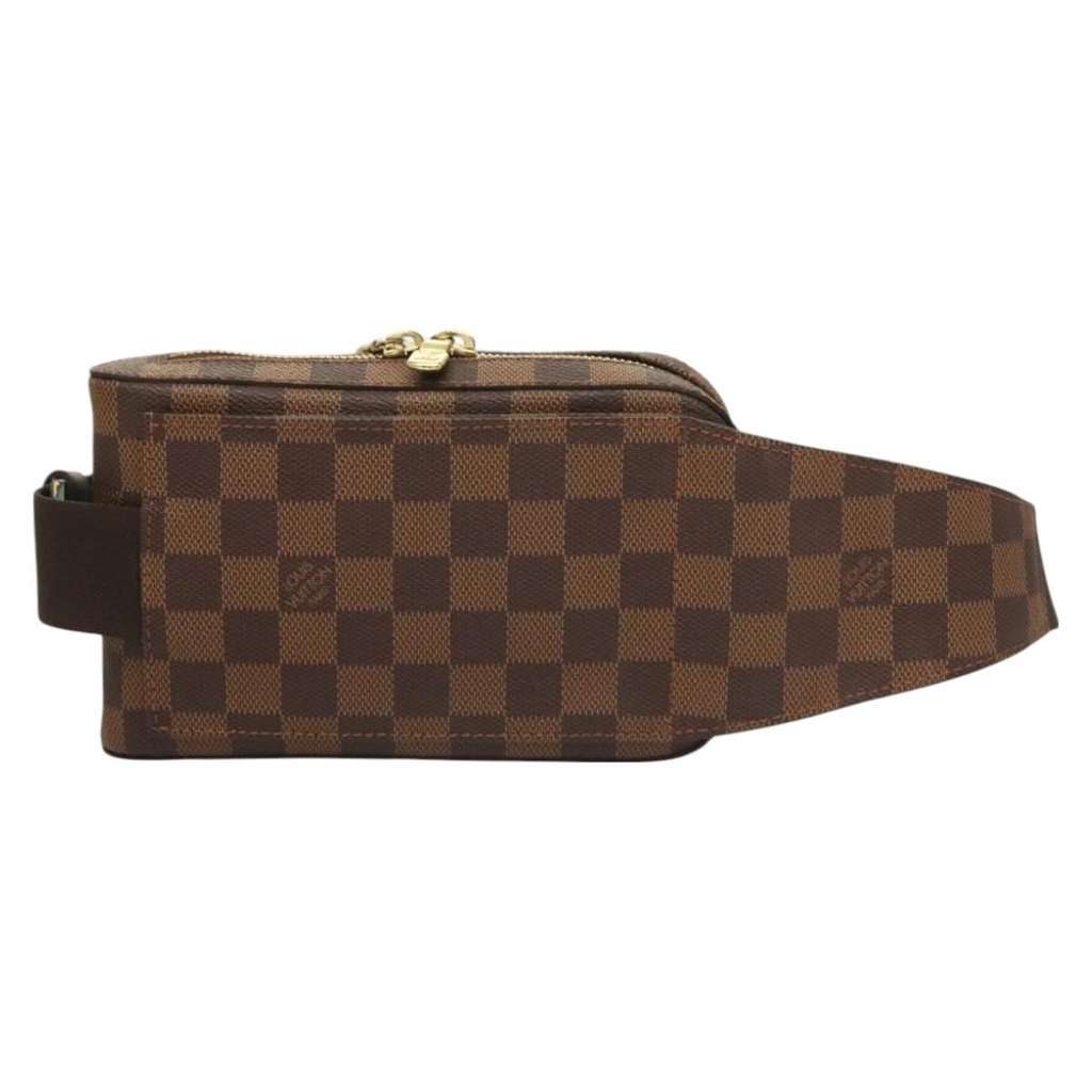Louis Vuitton Geronimos Waist Bag Brown Canvas Good condition - Back View