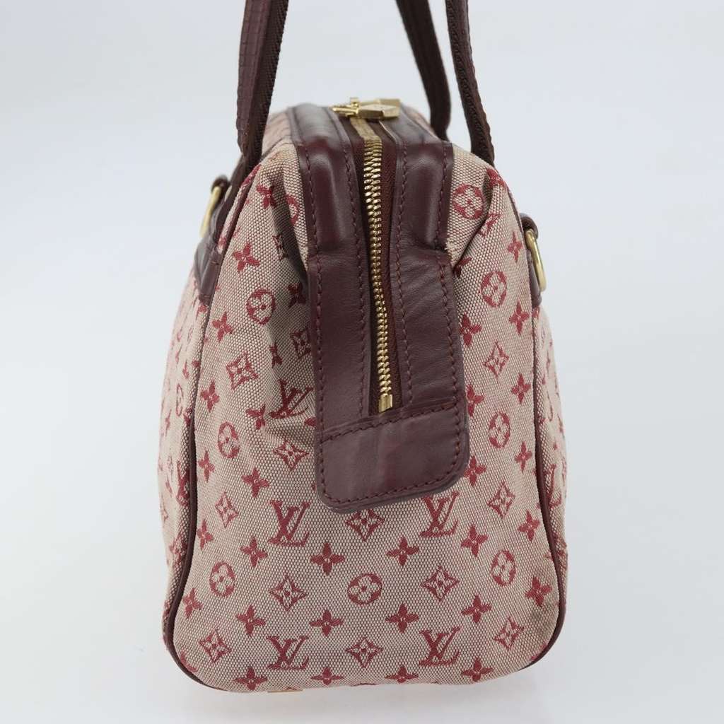 Louis Vuitton Josephine Handbag Red Canvas Good condition - Inside View