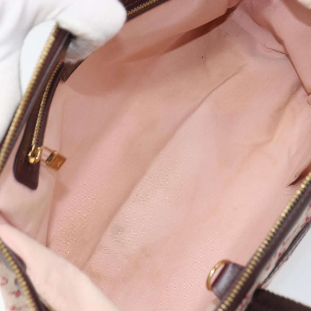 Louis Vuitton Josephine Handbag Red Canvas Good condition - Box View