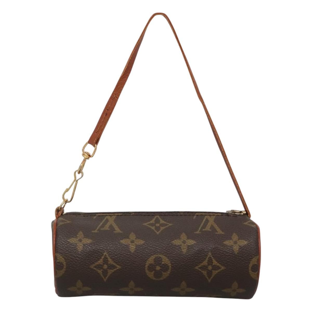 Louis Vuitton Papillon Pochette Brown Canvas Good condition - Back View